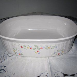 Corning Ware 2.8 Liter Casserole Dish F-2-B English Meadow